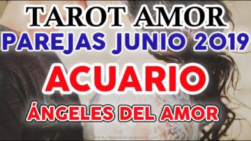 ACUARIO AMOR JUNIO 2019, TAROT AMOR, PAREJAS, ANGELES DEL AMOR ?✨ ♥ ♒