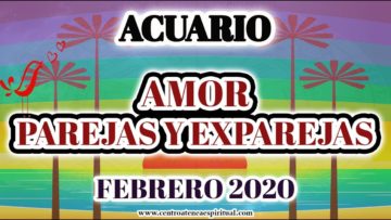 ACUARIO AMOR, VIENE ALGO IMPORTANTE A RAÍZ DE TUS ACCIONES, PREDICCIONES 2020.