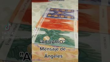 ACUARIO Mensaje de Ángeles #shorts