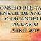 ACUARIO TAROT 2019, MENSAJE DE ÁNGELES, MES DE ABRIL 2019 POR STIVIA ♥✨ ?