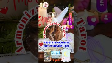 Armonizacion de relación, Tarot, testimonio se ha cumplido.