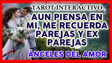 AUN PIENSA EN MI JUNIO 2019, TAROT INTERACTIVO, ME RECUERDA, EX PAREJAS ÁNGELES AMOR ?✨ ♥