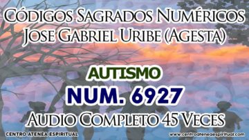 AUTISMO, CÓDIGOS SAGRADOS NUMÉRICOS, 6927.