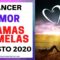 CÁNCER AMOR, LLAMAS GEMELAS,