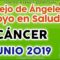 CÁNCER JUNIO 2019, CONSEJO DE MENSAJES DE ÁNGELES, CURACIÓN, SALUD ♋♥✨ ?