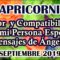 CAPRICORNIO AMOR, COMPATIBILIDAD CON MI PERSONA ESPECIAL, MENSAJES ÁNGELES, HORÓSCOPO CAPRICORNIO.