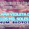 CODIGOS NUMERICOS SAGRADOS LLAMA VIOLETA DE MIL SOLES 860907.