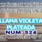 CODIGOS NUMERICOS SAGRADOS LLAMA VIOLETA PLATEADA 524.