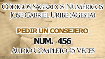 CODIGOS SAGRADOS NUMERICOS CONSEJERO PEDIR 456.