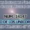 CODIGOS SAGRADOS NUMERICOS REINO DE LOS UNICORNIOS 14147.