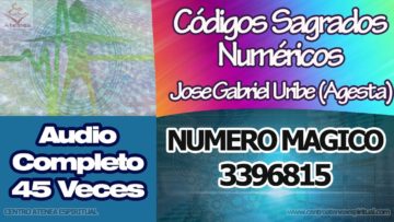 CODIGOS SAGRADOS NUMERO MAGICO  3396815.