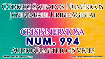 CRISIS NERVIOSA, CÓDIGOS SAGRADOS NUMÉRICOS, 994.