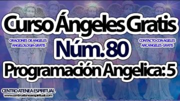 CURSO ANGELES 80, PROGRAMACION ANGELICA NUMERO 5.