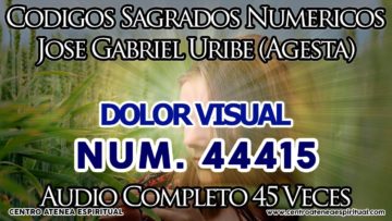 DOLOR VISUAL CODIGOS SAGRADOS 44415.