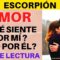 ESCORPION AMOR, QUÉ SIENTE POR Mí,  DOBLE LECTURA, PREDICCIONES 2020, HORÓSCOPOS.