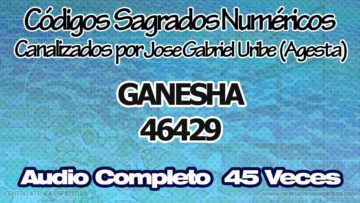 GANESHA CODIGOS SAGRADOS NUMERICOS 46429.