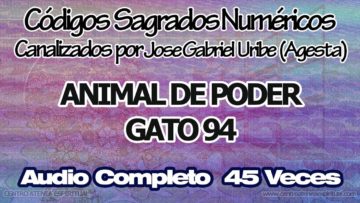 GATO ANIMAL DE PODER CODIGOS SAGRADOS 94.