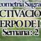 Geometría Sagrada Música  Ascención Cuerpo de Luz Semana 2 Semillas Diamantinas.