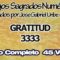 GRATITUD CODIGOS SAGRADOS NUMERICOS 3333.