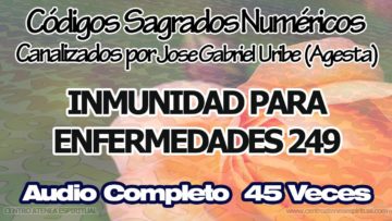 INMUNIDAD ENFERMEDADES CODIGOS SAGRADOS NUMERICOS 249.