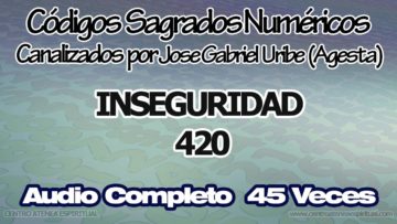 INSEGURIDAD CODIGOS SAGRADOS NUMERICOS 420.