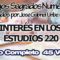 INTERÉS EN ESTUDIOS CODIGOS SAGRADOS NUMERICOS 220.