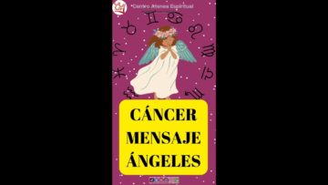 Mensaje de Ángeles «CÁNCER» #shorts