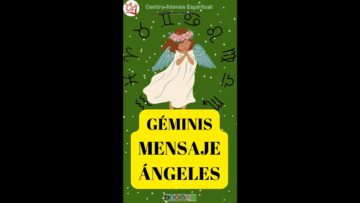 Mensaje de Ángeles «GÉMINIS» #shorts