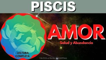 ? PISCIS AMOR , LLEGA EL APOYO, ?QUE TE RESUELVE LO QUE NO ESPERABAS, ?RECUPERAS LO QUIERES ?