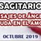 SAGITARIO AMOR, GUÍA ANGELICAL, MENSAJES DE ÁNGELES, HORÓSCOPO SAGITARIO, OCTUBRE.