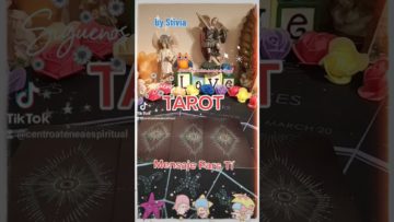 Tarot Mensaje Importante Para Tí, Debes Tener Cuidado.