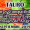 TAURO AMOR, COMPATIBILIDAD CON MI PERSONA ESPECIAL, MENSAJES DE ÁNGELES, HORÓSCOPO TAURO.