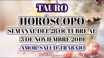 TAURO AMOR, HORÓSCOPO SEMANAL, NÚMEROS DE LA SUERTE, PREDICCIONES NOVIEMBRE.