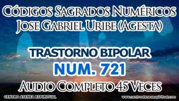 TRASTORNO DE BIPOLAR, CÓDIGOS SAGRADOS NUMÉRICOS, 721.