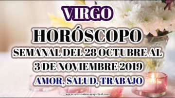 VIRGO AMOR, HORÓSCOPO SEMANAL, NÚMEROS DE LA SUERTE, PREDICCIONES NOVIEMBRE.